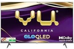 Vu 55 inch (139 cm) GloQLED Series Google 55GLOQLED25 Smart 4K QLED TV