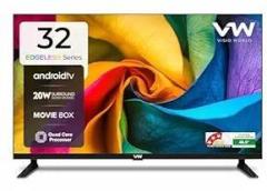 Vw 32 inch (80 cm) Frameless Series VW32S Android Smart HD Ready LED TV