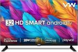 Vw 32 Inch (80 Cm) Playwall Frameless Series VW32F5 Android Smart HD Ready LED TV