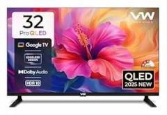 Vw 32 inch (80 cm) Pro Series Google VW32GQ1 Smart HD Ready QLED TV
