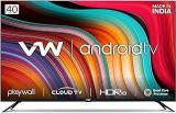 Vw 40 Inch (101 Cm) Playwall Frameless Series VW40F1 (Black) Android Smart Full HD LED TV