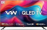 Vw 43 Inch (109 Cm) QL Frameless Series VW43QUW1 (Black) Smart 4K Ultra HD QLED TV