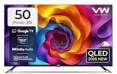 Vw 50 inch (127 cm) Pro Series Google VW50GQ1 Smart 4K Ultra HD QLED TV