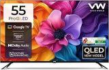 Vw 55 Inch (140 Cm) Pro Series Google VW55GQ1 Smart 4K Ultra HD QLED TV