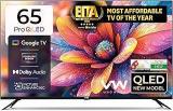 Vw 65 inch (165 cm) Pro Series Google VW65GQ1 Smart 4K Ultra HD QLED TV
