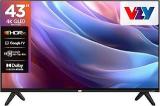 VZY 43 Inch (108 Cm) By DishTV Google In-Built Set Top Box 1Year Watcho 1Year Royale Sports Kids/Family Pack(W43UHQG5) Smart 4K Ultra HD QLED TV