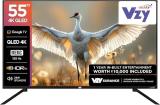 VZY By Dish TV 55 Inch QLED Ultra HD Smart TV HDR10 24W Speaker A55UHQG5R