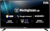 Westinghouse 40 Inch (98 Cm) Certified WH40SP50 (Black) (2021 Model) Smart Android Full HD LED TV