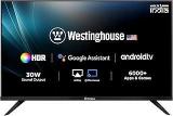 Westinghouse 43 Inch (106 Cm) Certified WH43SP99 (Black) (2021 Model) Smart Android Full HD LED TV