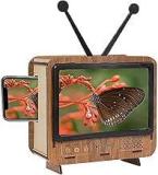 Wooden Retro Vintage Television Display Unit