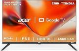 Acer 32 inch (80 cm) J Series Google AR32HDJGR2841AD (Black) Smart HD Ready TV