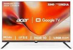 Acer 32 inch (80 cm) J Series Google AR32HDJGR2841AD (Black) Smart HD Ready TV