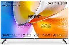 Acer 50 inch (126 cm) I Pro Series Google AR50UDIGU2875AT (Black) Smart 4K Ultra HD LED TV