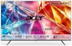 Acer 50 inch (126 cm) Super Series Google AR50QDXGU2875AT (Black) 2024 Model Smart 4K Ultra HD QLED TV