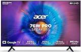 Acer 50 Inch (127 Cm) H PRO Series Google AR50GR2851UDPRO (Black) Smart 4K Ultra HD LED TV