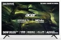 Acer 55 inch (139 cm) L Series Google AR55UDLGU2875AT (Black) Smart Ultra HD LED TV