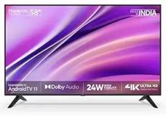 Acer 58 inch (146 cm) XL Series AR58AP2851UD (Black) (2021 Model) Android Smart Ultra HD LED TV