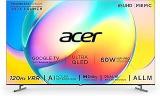 Acer 65 Inch (164 Cm) Super Series Google AR65QDXGU2875AT (Black) 2024 Model Smart 4K Ultra HD QLED TV