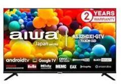 Aiwa 32 inch (80 cm) MAGNIFIQ Google, Netflix, YouTube, CVT, MEMC, Google Play, Alexa, Inbuilt Chromecast with 2 Years Warranty(Black) Smart Android HD Ready LED TV