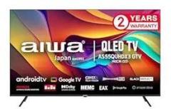 Aiwa 55 inch (140 cm) |, Display, Built in Apps | Google (Black) Smart 4K Ultra HD LED QLED QLED TV