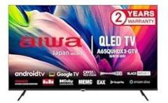 Aiwa 65 inch (165 cm) |, Display, Built in Apps | Google (Black) Smart 4K Ultra HD LED QLED QLED TV