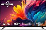 Bazeegar 43 Inch (109 Cm) Infinity Series BAZQL43F1 (Black) Smart Android 4K Ultra HD QLED TV