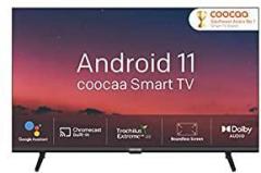 Coocaa 32 inch (80 cm) Frameless Series Certified 32S7G (Black) Smart Android IPS HD Ready LED TV