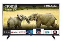 Croma 39.5 inch (100.3 cm) Based (CREL7362N, Black) (2020 Model) Smart Android Full HD LED TV