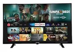 Croma 43 inch (108 cm) Fire (CREL7365, Black) (2021 Model) Smart Full HD LED TV