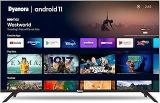 Dyanora 43 Inch (108 Cm) Certified DY LD43U4S (Black) (2023 Model) Smart Android 4K Ultra HD LED TV