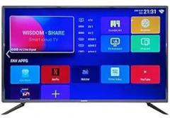 Eairtec 55 inch (140 cm) 55AT (Black) (2020 Model) Smart 4K Ultra HD LED TV