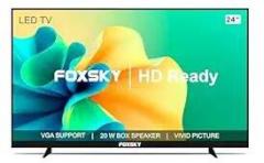 Foxsky 32 inch (80 cm) 32FSELS PRO (Black) (2021 Model) Smart Full HD LED TV