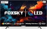 Foxsky 32 Inch (80 Cm) Frameless Series FS32GATV (Black) Smart HD Ready LED TV