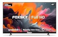 Foxsky 40 inch (101.6 cm) 40FSFHS (Black) (2021 Model) Smart Full HD LED TV