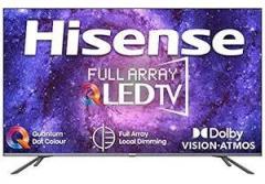 Hisense 65 inch (164 cm) Certified 65U6G (Metal Gray) (2021 Model) | With Dolby Vision and Atmos Smart Android 4K Ultra HD QLED TV