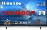 Hisense 65 Inch (164 Cm) Tornado 2.0 Series Google 65A7H (Silver) Smart 4K Ultra HD LED TV