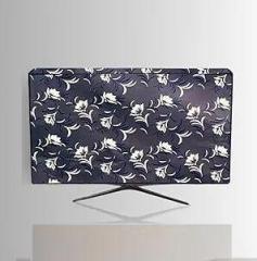 Hizing 43 inch (109 cm) Dustproof Protection Made for for LG, 43UK6360PTE Protect Your LCD LED Now Floral Grey print Smart Ultra HD 4K LED TV