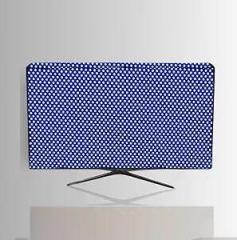 Hizing 55 inch (140 cm) Dustproof Protection Made for for LG, 55UK6360PTE Protect Your LCD LED Now Polka Dot Blue Print Smart Ultra HD 4K LED TV