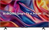 Xiaomi 43 inch (108 cm) A Pro Dolby Vision Google L43MA AUIN (Black) Smart 4K TV