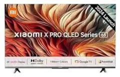 Xiaomi 65 inch (164 cm) X Pro Series Google L65MA SIN (Black) Smart QLED TV