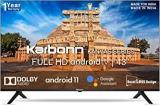 Karbonn 43 Inch (109 Cm) Kanvas Series KJS43ASFHD (Black) Smart Android IPS Full HD LED TV