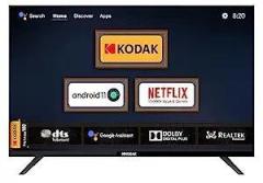 Kodak 40 inch (100 cm) 9XPRO Series Certified 409X5061 (Black) Android Full HD LED TV