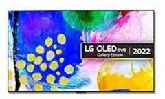 Lg 55 inch (139 cm) EVO Gallery Edition OLED OLED55G2PSA (Black) (2022 Model) Smart 4K Ultra HD TV