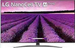 Lg 55 inch (139 cm) Nano cell 55SM8100PTA (Ceramic BK + Dark Steel Silver) (2019 Model) Smart 4K UHD TV