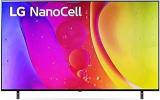 Lg 55 Inch (139 Cm) Nanocell Series 55NANO80SQA (Black) (2022 Model) Smart 4K Ultra HD LED TV