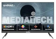 Mediatech 43 inch (80 cm) Ultra thin Frameless MTF4LS3M24 (Black) (2024 Model) Smart Android HD Ready LED TV