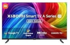 Mi 43 inch (108 cm) A Series Google L43MA AFIN (Black) Smart Full HD LED TV