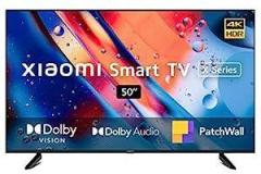 Mi 50 inch (125 cm) X Series L50M7 A2IN (Black) Smart Android 4K Ultra HD LED TV