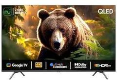 Nu 43 inch (109 cm) Google Series LED43QUGNX (Black) 2023 Model Smart 4K Ultra HD QLED TV