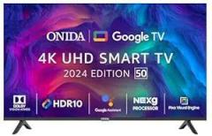 Onida 50 inch (125 cm) Nexg Series Google 50UIG (Black) Smart 4K Ultra HD LED TV